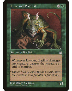 Magic: The Gathering Lowland Basilisk (109) Lightly Played