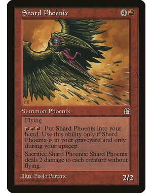 Magic: The Gathering Shard Phoenix (097) Lightly Played