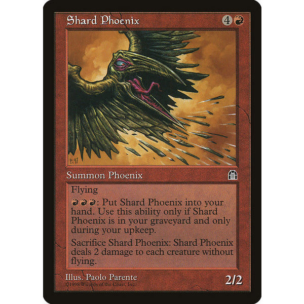 Magic: The Gathering Shard Phoenix (097) Lightly Played