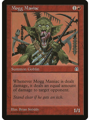 Magic: The Gathering Mogg Maniac (094) Lightly Played