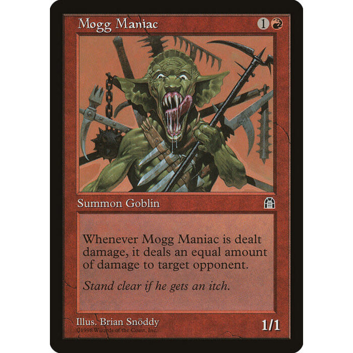 Magic: The Gathering Mogg Maniac (094) Lightly Played