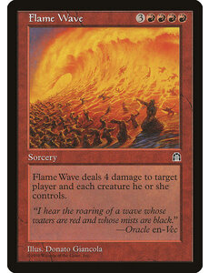 Magic: The Gathering Flame Wave (081) Lightly Played