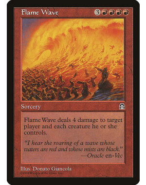 Magic: The Gathering Flame Wave (081) Lightly Played