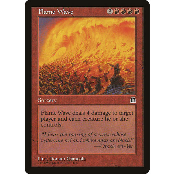 Magic: The Gathering Flame Wave (081) Lightly Played