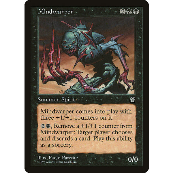 Magic: The Gathering Mindwarper (064) Lightly Played