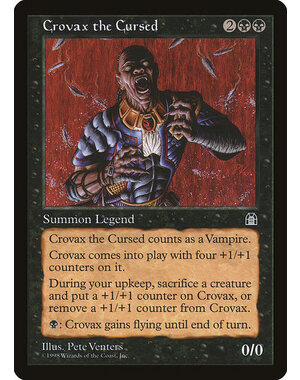 Magic: The Gathering Crovax the Cursed (055) Damaged