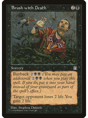 Magic: The Gathering Brush with Death (052) Lightly Played