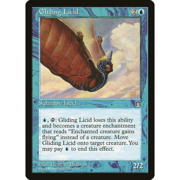 Magic: The Gathering Gliding Licid (031) Lightly Played