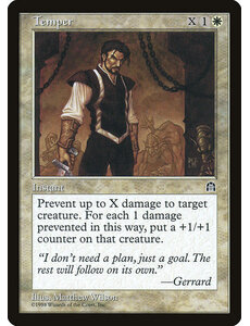 Magic: The Gathering Temper (020) Lightly Played