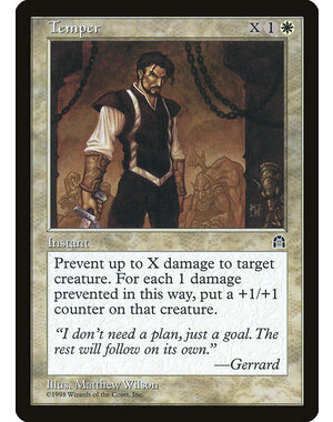 Magic: The Gathering Temper (020) Lightly Played