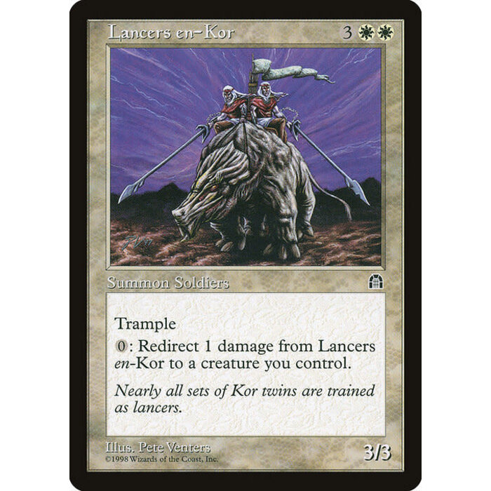 Magic: The Gathering Lancers en-Kor (008) Lightly Played