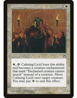 Magic: The Gathering Calming Licid (002) Lightly Played