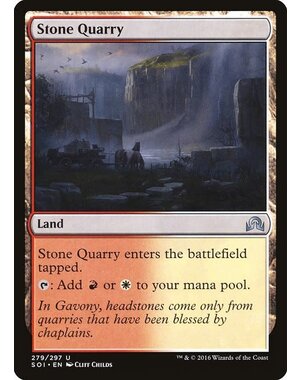 Magic: The Gathering Stone Quarry (279) Near Mint