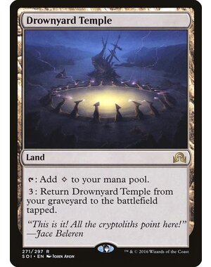 Magic: The Gathering Drownyard Temple (271) Lightly Played Foil