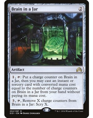 Magic: The Gathering Brain in a Jar (252) Lightly Played