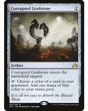 Magic: The Gathering Corrupted Grafstone (253) Lightly Played