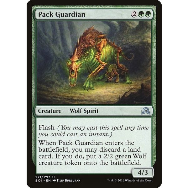 Magic: The Gathering Pack Guardian (221) Lightly Played