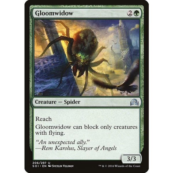 Magic: The Gathering Gloomwidow (206) Lightly Played
