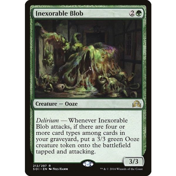 Magic: The Gathering Inexorable Blob (212) Lightly Played