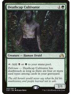 Magic: The Gathering Deathcap Cultivator (202) Lightly Played