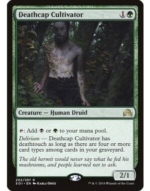 Magic: The Gathering Deathcap Cultivator (202) Lightly Played