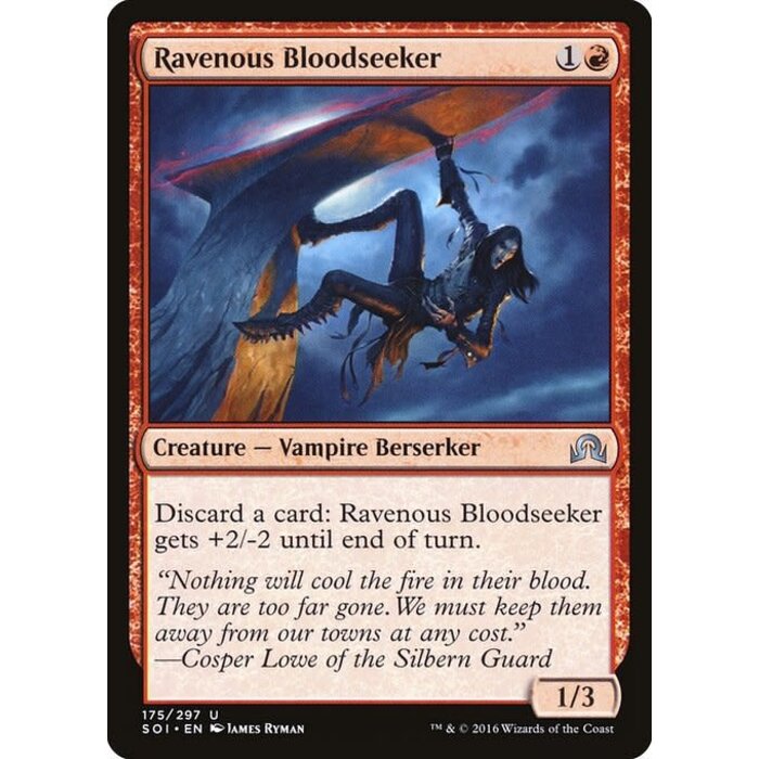 Magic: The Gathering Ravenous Bloodseeker (175) Near Mint