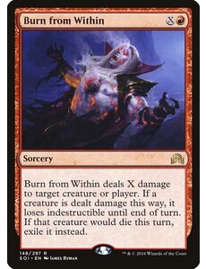 Magic: The Gathering Burn from Within (148) Lightly Played