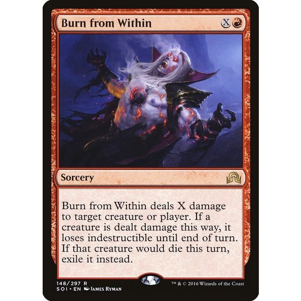 Magic: The Gathering Burn from Within (148) Lightly Played