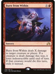 Magic: The Gathering Burn from Within (148) Near Mint
