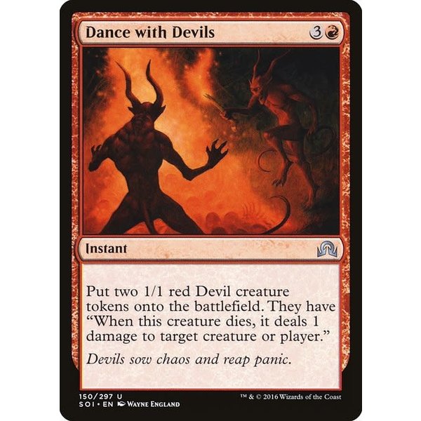 Magic: The Gathering Dance with Devils (150) Lightly Played