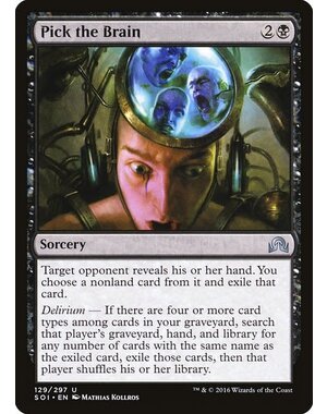 Magic: The Gathering Pick the Brain (129) Lightly Played