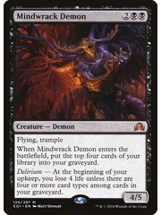 Magic: The Gathering Mindwrack Demon (124) Lightly Played