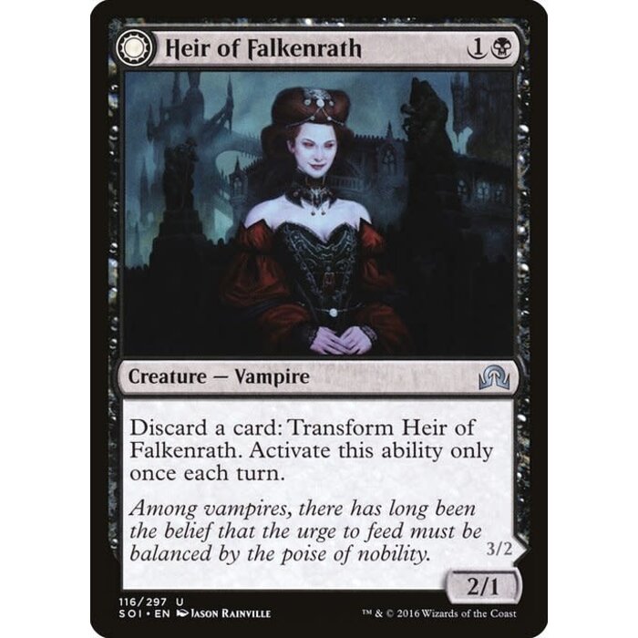 Magic: The Gathering Heir of Falkenrath (116) Lightly Played