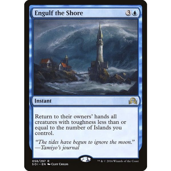 Magic: The Gathering Engulf the Shore (058) Lightly Played