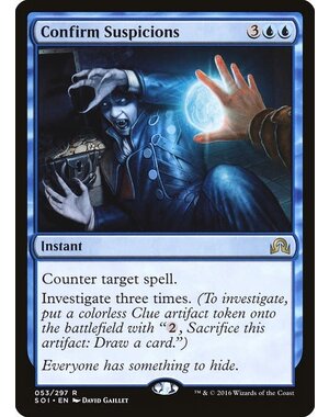 Magic: The Gathering Confirm Suspicions (053) Lightly Played