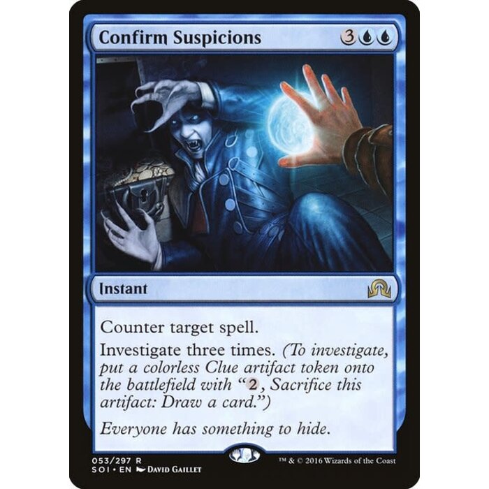 Magic: The Gathering Confirm Suspicions (053) Lightly Played