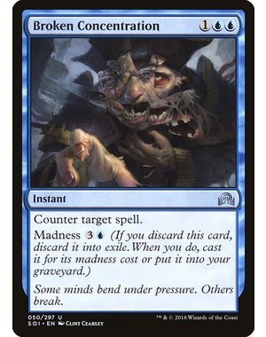 Magic: The Gathering Broken Concentration (050) Near Mint