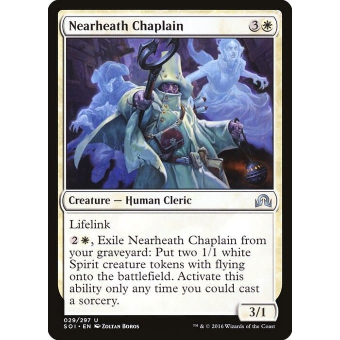 Magic: The Gathering Nearheath Chaplain (029) Near Mint