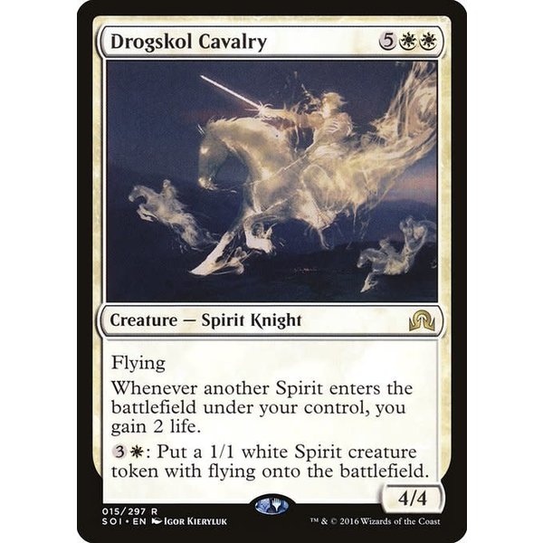 Magic: The Gathering Drogskol Cavalry (015) Lightly Played