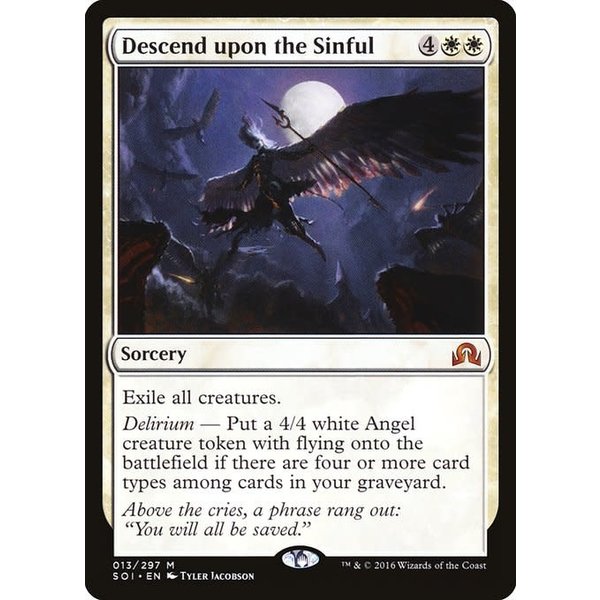 Magic: The Gathering Descend upon the Sinful (013) Lightly Played