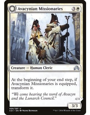 Magic: The Gathering Avacynian Missionaries (006) Lightly Played