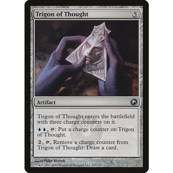 Magic: The Gathering Trigon of Thought (217) Moderately Played