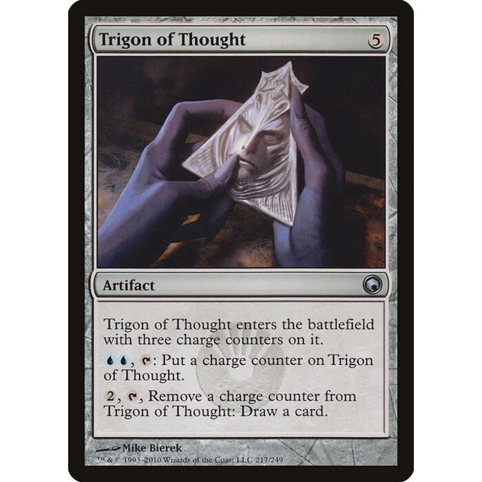 Magic: The Gathering Trigon of Thought (217) Moderately Played