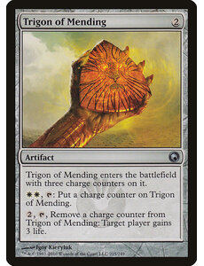 Magic: The Gathering Trigon of Mending (215) Moderately Played