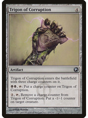 Magic: The Gathering Trigon of Corruption (213) Moderately Played