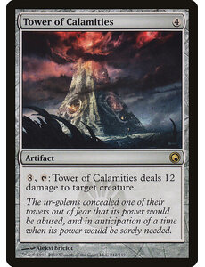 Magic: The Gathering Tower of Calamities (212) Moderately Played
