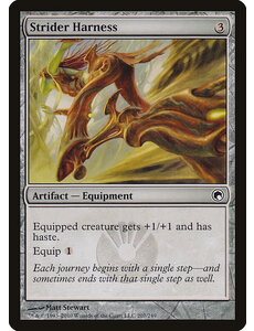 Magic: The Gathering Strider Harness (207) Moderately Played