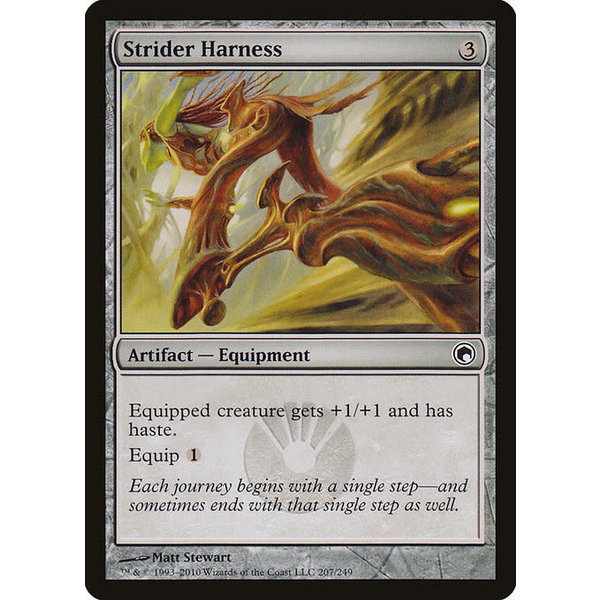 Magic: The Gathering Strider Harness (207) Moderately Played