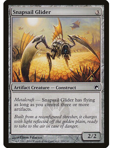 Magic: The Gathering Snapsail Glider (203) Moderately Played
