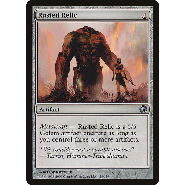 Magic: The Gathering Rusted Relic (199) Moderately Played